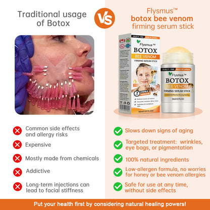 (✨Made and Shipped from Canada👨‍⚕️)✨Flysmus™ Botox Bee Venom Firming Serum Stick🔥LAST DAY 70% OFF