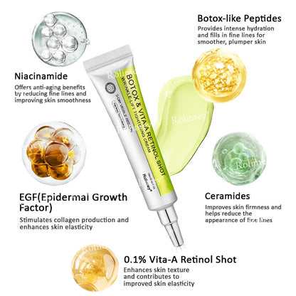 👍🌟💫Made and shipped from Canada 💫Rolimey® Botox & Vita-A Retinol Shot Wrinkle-Lift Tightening cream - Last Day Promotion 70% OFF