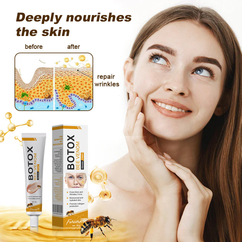 (💎🔥🌿Made and shipped from Canada👨‍⚕️) Furzero™ Botox Bee Venom Wrinkle Removal Cream- LAST DAY 70% OFF
