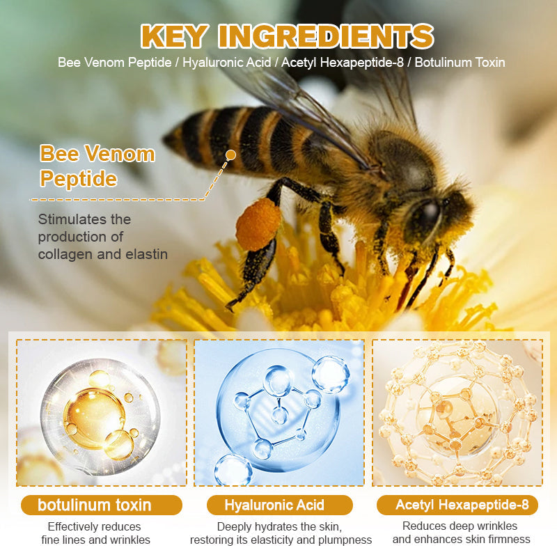 (💎🔥🌿Made and shipped from Canada👨‍⚕️) Furzero™ Botox Bee Venom Wrinkle Removal Cream- LAST DAY 70% OFF