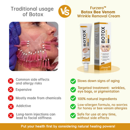 (💎🔥🌿Made and shipped from Canada👨‍⚕️) Furzero™ Botox Bee Venom Wrinkle Removal Cream- LAST DAY 70% OFF
